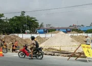 Simpang Sebidang Arifin Ahmad Dikebut, Ditargetkan Berfungsi Akhir Desember 2026