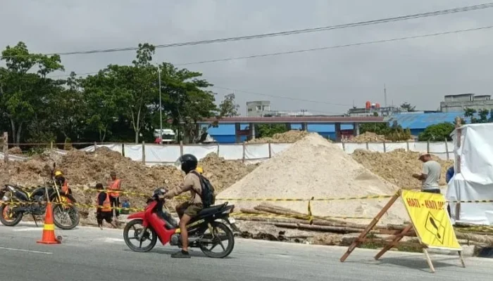 Simpang Sebidang Arifin Ahmad Dikebut, Ditargetkan Berfungsi Akhir Desember 2026