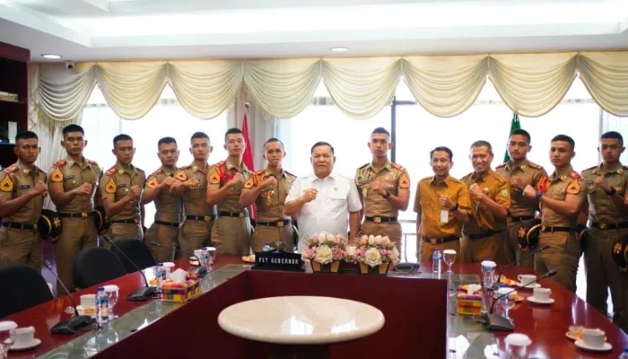 Temui Plt Gubernur, Taruna Akmil Asal Riau Berkomitmen Jaga Nama Baik Daerah