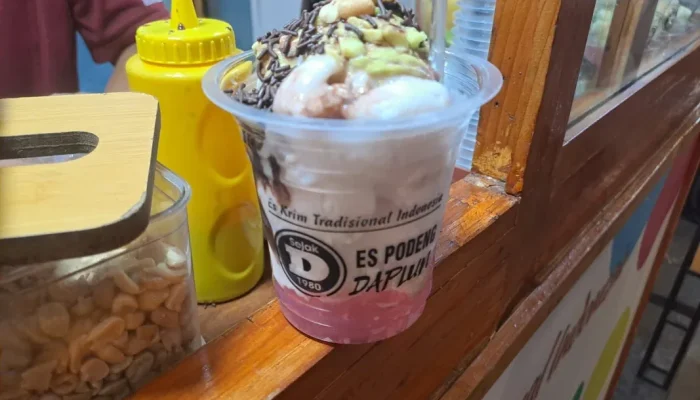 Es Podeng Daplun Hadir di Pekanbaru, Varian Nangka dan Original Jadi Favorit Pengunjung