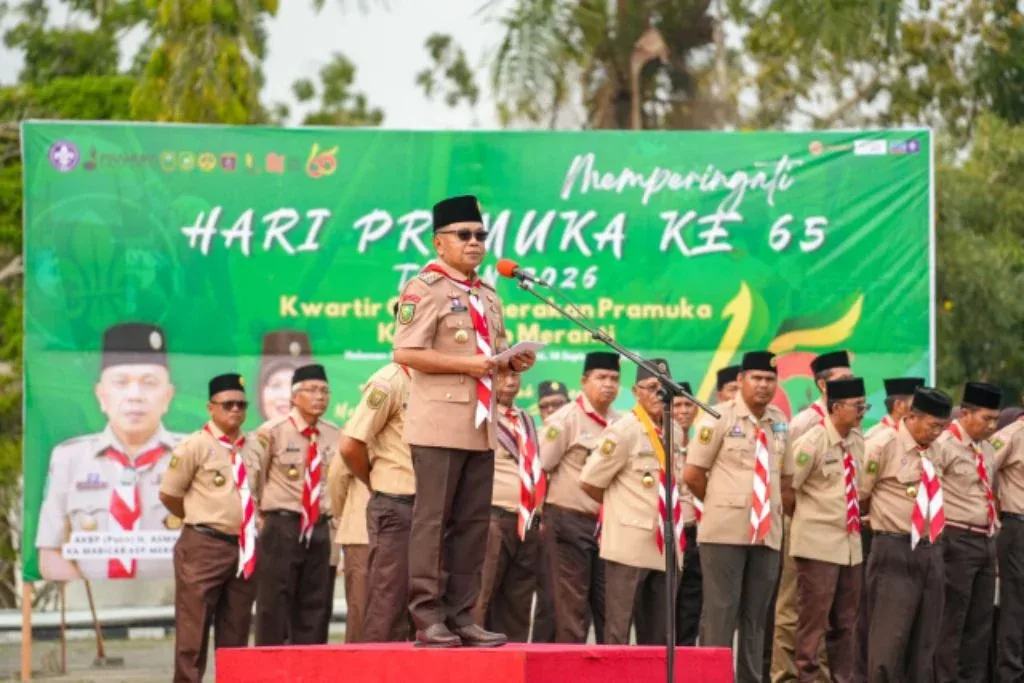 Hari Pramuka ke-65, Asmar Dorong Generasi Mandiri