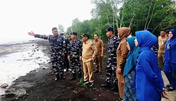 Abrasi Bengkalis Mengkhawatirkan, Lanal Dumai Sebut Darurat Ekologis