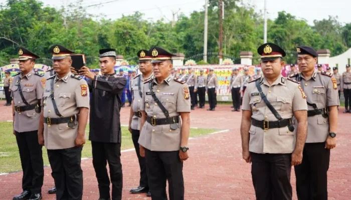 Lima Kursi Strategis Polres Meranti Berganti, AKBP Gede Adi Titip Amanah