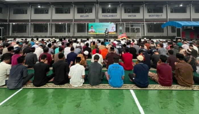 Shalat Istisqa Lapas Bengkalis, Doa Pegawai dan Warga Binaan untuk Hujan