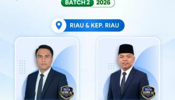 Guru MTs YPPI Bengkalis Kembali Terpilih Duta GEMA AI Riau