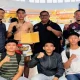Talenta Muda Kick Boxing Bengkalis Bawa Pulang 4 Medali dari Dumai Betumbuk