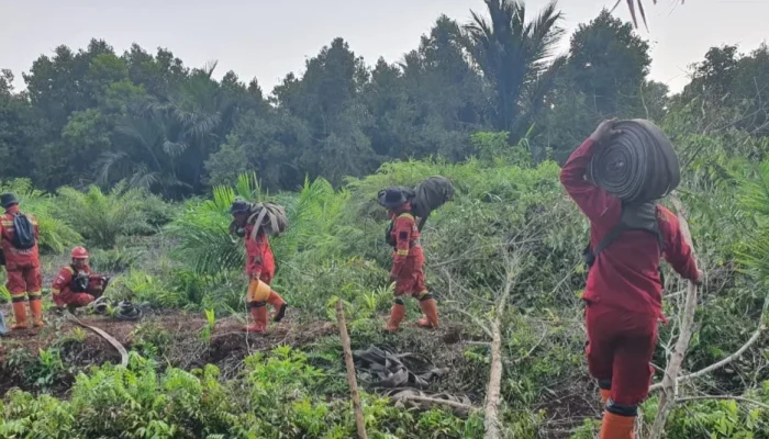 Karhutla Bengkalis Hari Ketiga, 3,3 Hektare Berhasil Dipadamkan