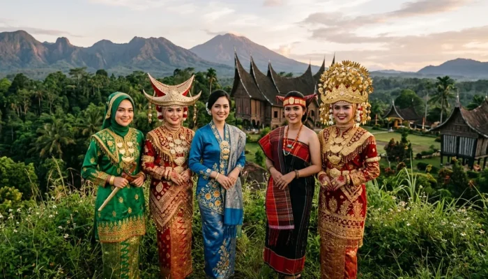Pesona dan Keagungan Paras Perempuan dari Suku-Suku di Sumatera