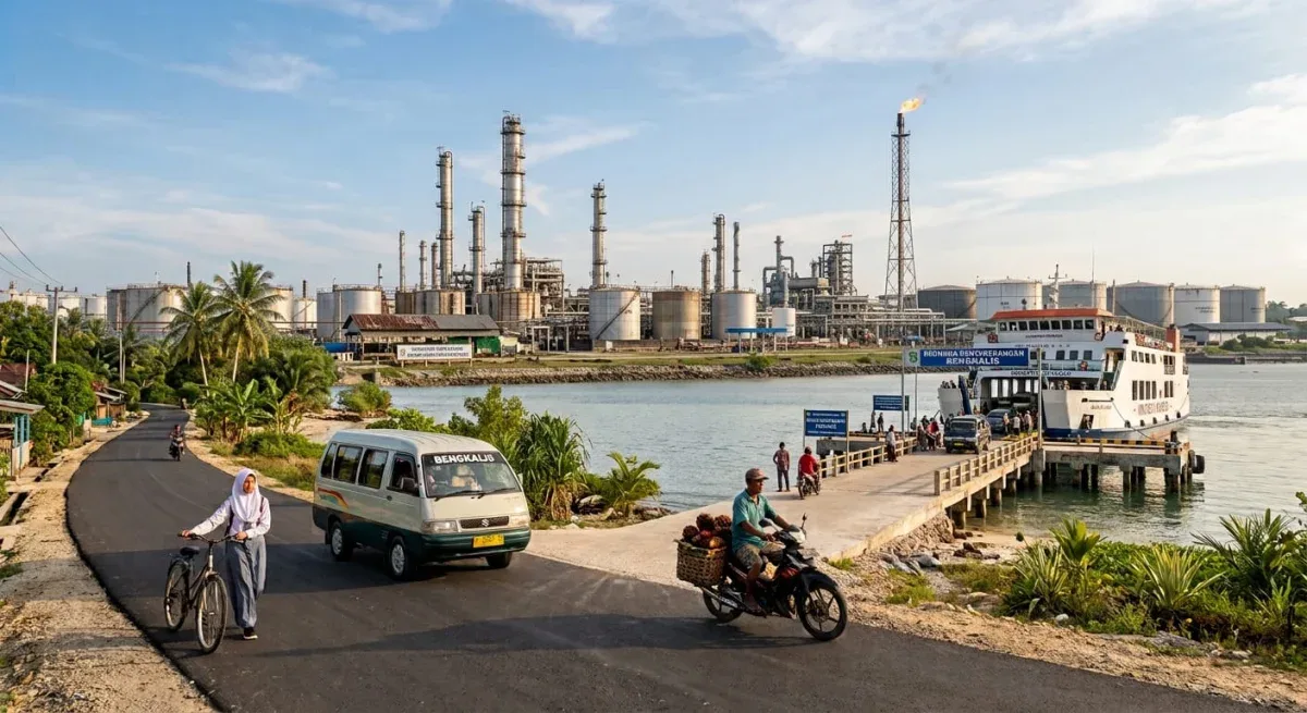 Pembangunan Bengkalis dari Desa Hingga Pulau