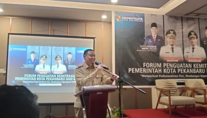 Pemko Pekanbaru Dorong Kemitraan Media Dua Arah