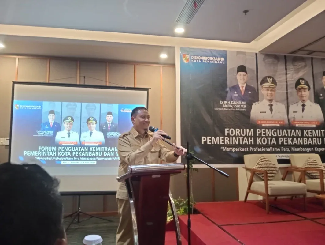 Pemko Pekanbaru Dorong Kemitraan Media Dua Arah