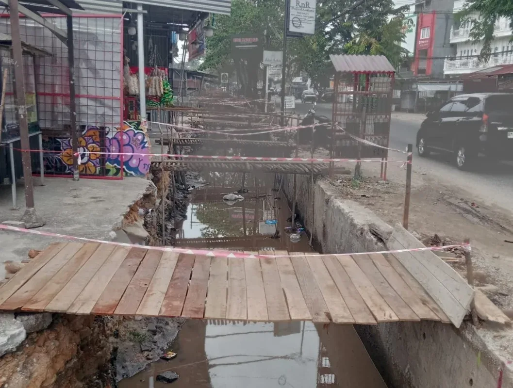 Pemko Pekanbaru Gesa Pembangunan Drainase