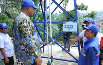 Penyediaan fasilitas air bersih bagi masyarakat Kecamatan Minas, Kabupaten Siak