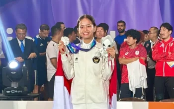 Sumaya Atlet Teqball Sabet Perak Asian Games Nagoya