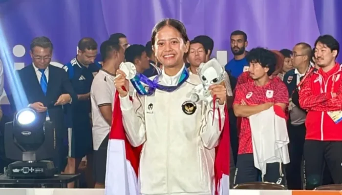Gagal Seleksi Takraw, Sumaya Banting Setir Hingga Sabet Perak Teqball Asian Games Nagoya