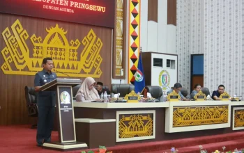 Bupati Pringsewu Sampaikan Rancangan APBD 2027,