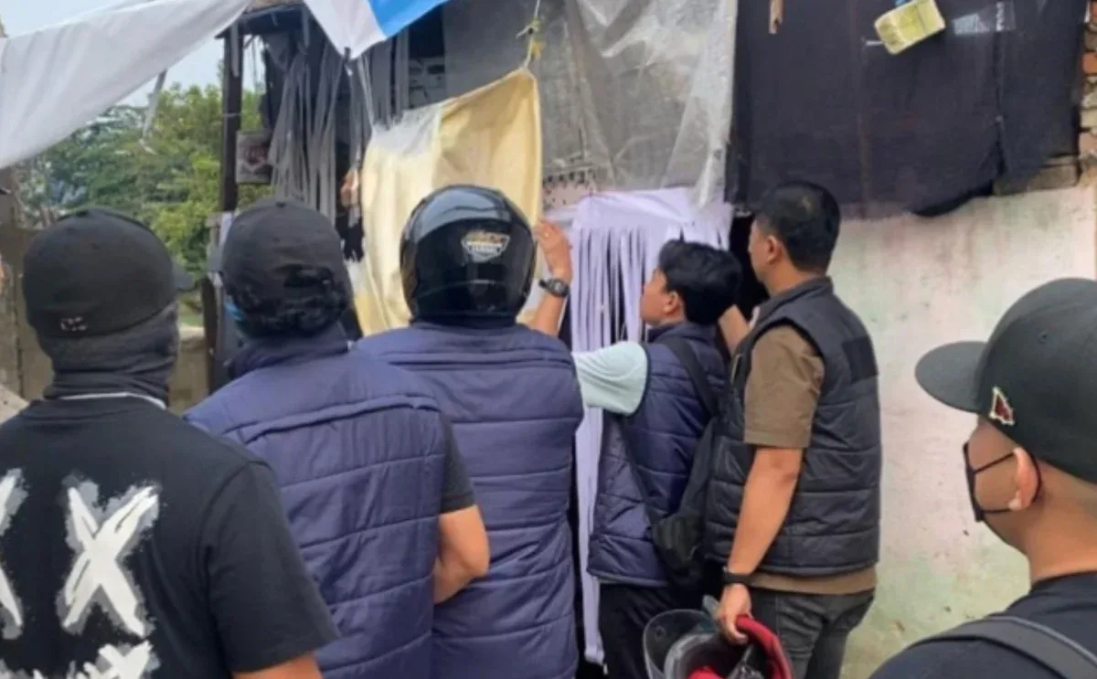 Gubuk Narkoba Pekanbaru Dihancurkan, Dua Pria Positif Sabu