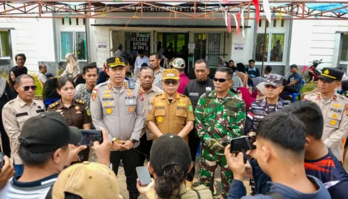 Pilkades 12 Desa Meranti Tertib, Bupati Asmar Ingatkan Warga Jaga Persatuan