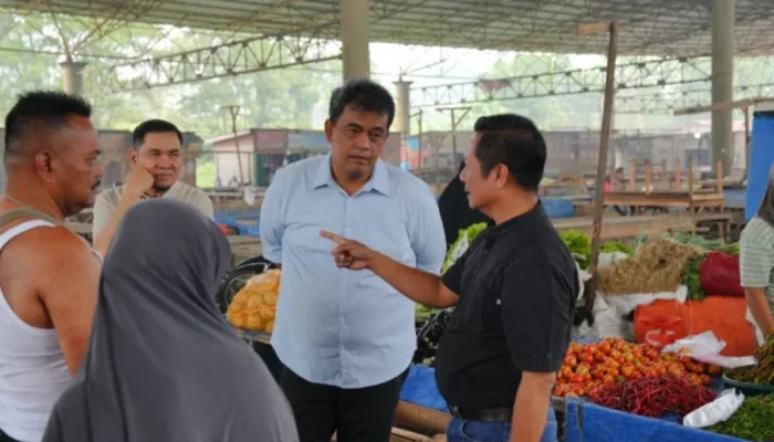 Pasar Modern Teluk Kuantan Belum Optimal, Pemkab Siapkan Pembenahan