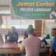 Narkoba hingga Judi Online Jadi Sorotan dalam Jumat Curhat Polsek Langgam