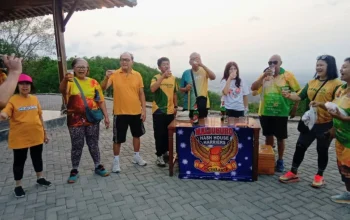 90 Peserta Lintas Usia Ikuti Jalan Sehat Hash House Harriers Malioboro