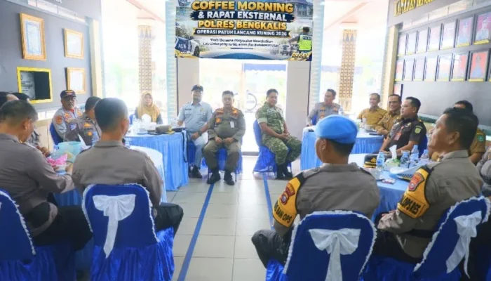 Polres Bengkalis Perkuat Kolaborasi untuk Sukseskan Operasi Patuh 2026