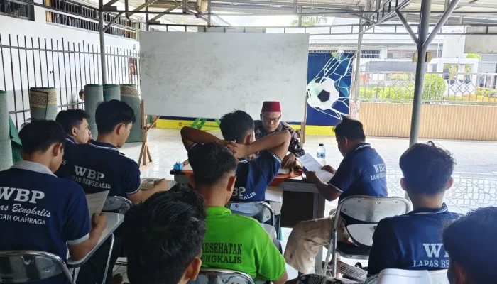 Menata Masa Depan, Lapas Bengkalis Siapkan 12 Warga Binaan Lewat Paket C