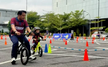 Living World Pekanbaru Gelar Kompetisi Push Bike