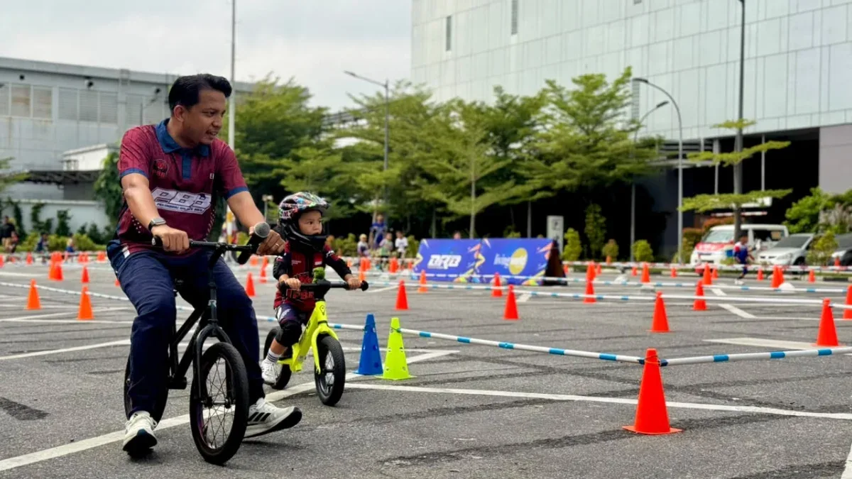Living World Pekanbaru Gelar Kompetisi Push Bike